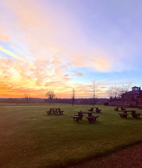 Windsor Workshop Cumberland Lodge at sunset